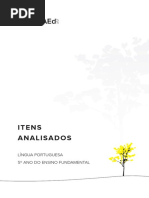 Itens Analisados: Língua Portuguesa 5º Ano Do Ensino Fundamental