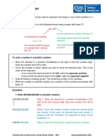 Scientific Notation