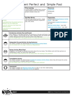 #Lesson Plan Present Perfect Simple Past