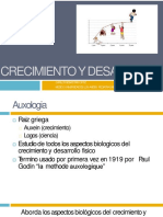 Charla Crecimiento y Desarrollo