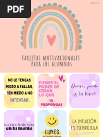 Molonas Tarjetas Motivacionales