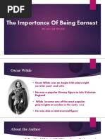 The Importance of Being Earnest