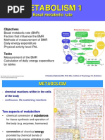 Metabolism 1 1819