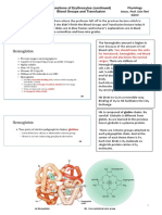 Blood Groups and Trasnfusion