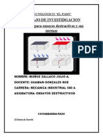 Trabajo de Investidgacion Probetas para Ensayos Destructivos y Sus Normas