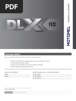 Manual de Usuario DLX 110 PDF