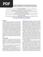 Fluid Flow and Heat Transfer in Microchannel Devices For Cooling Applications Experimental and Numerical Approaches