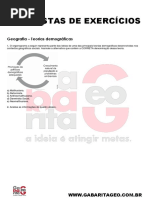 Geografia - Teorias Demográficas