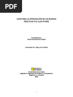 Guía para La Apropiación de Las Buenas Prácticas Itil V3 en Pymes