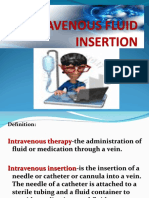 Intravenous Fluid Insertion 2