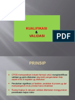 Kualifikasi: Validasi