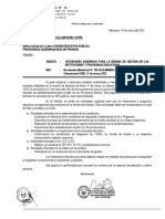 OFICIO MULT 070-2023 Ampliacion de Semana de Gestion Del 20 Al 25 de Marzo