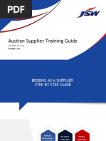 JSW Auction Training Suppliers