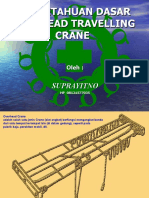 Pengetahuan Dasar Overhead Travelling Crane