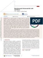 Recent Progress On Monoelemental Nanomaterials With Unconventional Crystal Phases