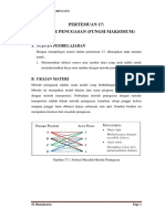 PERTEMUAN KE-6 - Metode Penugasan (Fungsi Maksimasi)