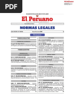 Normas Legales: Umario