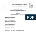 CUESTIONARIO de Mycobacterium Leprae Classroom 2023 PDF