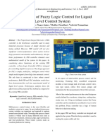 Development of Fuzzy Logic Control For Liquid Level Control System