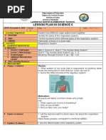 Lesson Plan in Science 6: Lamintak Norte Elementary School