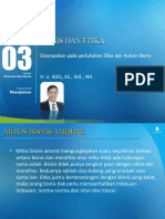 Pertemuan 3 (Bisnis Dan Etika)