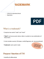 Trademark: - Meaning - Purpose - Criteria For Registration/refusal - Registration