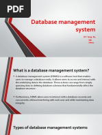 Database Management System: ICT Long #4