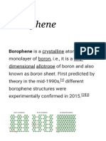 Borophene