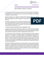 Los Efectos Sociales de Las Politicas Neoliberales en La Argentina - Julia Merediz