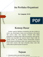 Apa Itu Perilaku Organisasi: Dr. Limgiani, M.PD