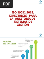 ISO 19011:2018. Directrices para La Auditoría de Sistemas de Gestión