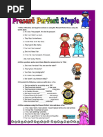 Present Perfect Simple Practice