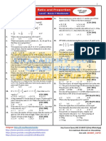 Ratio and Proportion: Level - Basic + Moderate
