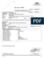 Rimac: Poliza Vehicular Pesados Nro. 2101 - 1250310