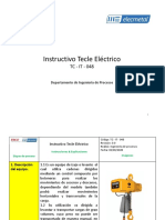 (1.9) TC-IT-048 - Uso de Tecle Electrico