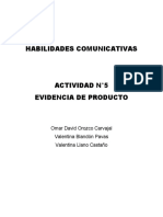 Habilidades Comunicativas