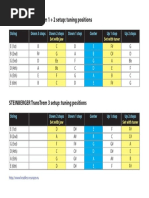 TransTrem Setup Chart 2