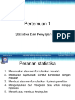 Statistika Deskriptif Dan Pengolahan Data