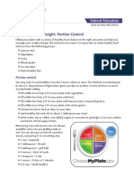 Northwestern Medicine Portion Control