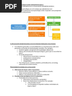 Evaluación Y Rehabilitación Neuropsicológica Tema 3: Principios Generales de La Evaluación Neuropsicológica