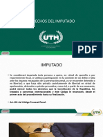 DERECHOS DEL IMPUTADO - Penal