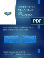 Propiedades Mecanicas Del Concreto y Elementos Estructurales