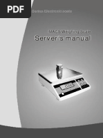 Manual For HW945 Macs Weighing Scale