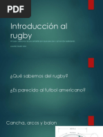 Didactica Del Rugby 1. Introduccion Al Rugby