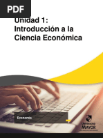 Unidad 1: Introducción A La Ciencia Económica