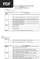 Planificación de Marzo - Abril-Mayo - Lenguaje