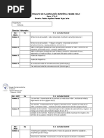 PLANIFICACIÓN DE MARZO - ABRIL-MAYO Ciencias