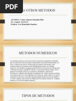 Otros Metodos Numericos..