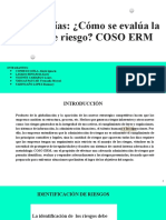 Metodologías: ¿Cómo Se Evalúa La Gestión de Riesgo? COSO ERM