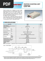 Hamamatsu C9744 - TPHO1023E